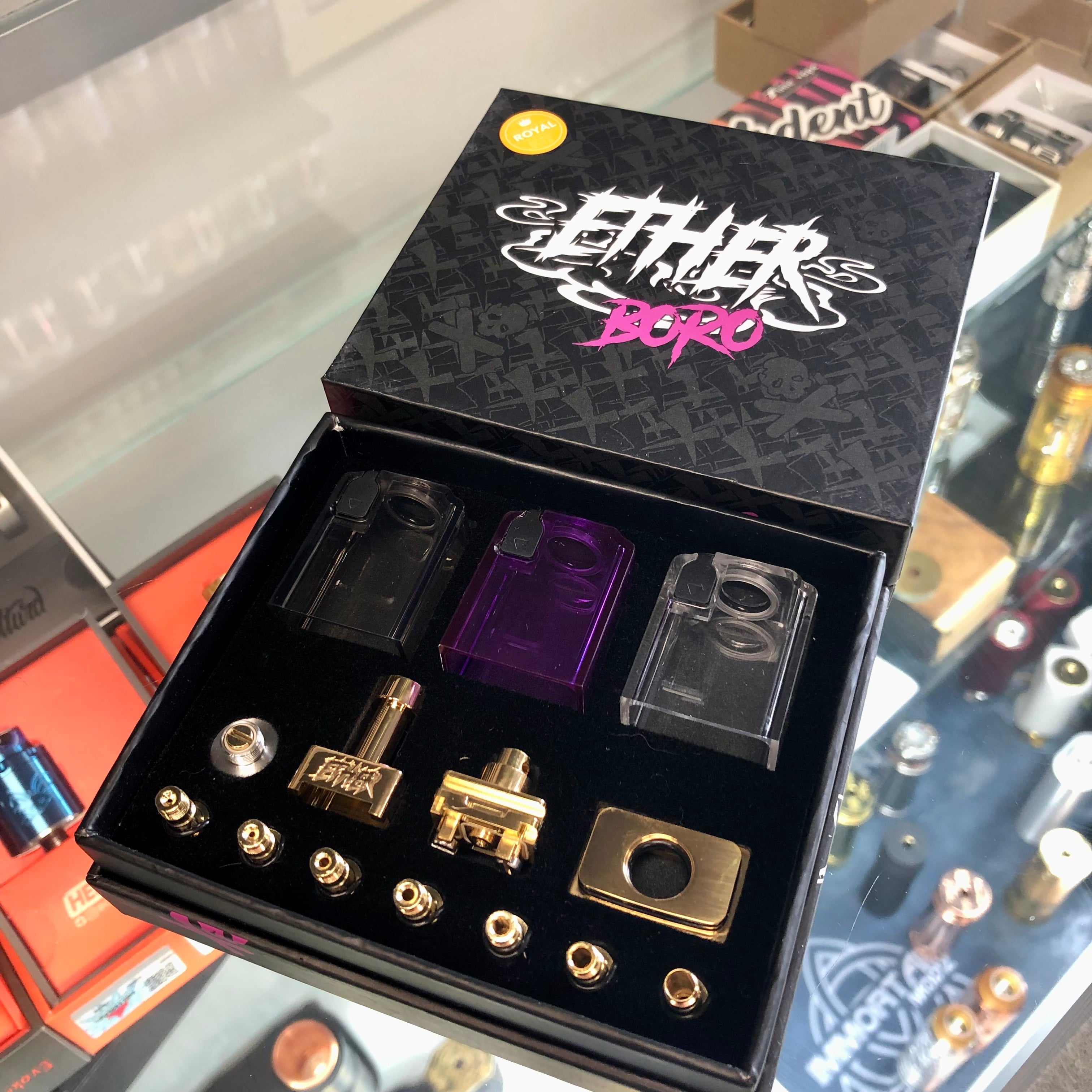 Ether Boro RBA - Suicide Mods X Vaping Bogan – Hobby Delights