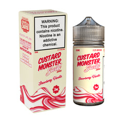 Custard Monster Swirl Edition - Strawberry Vanilla 100ml