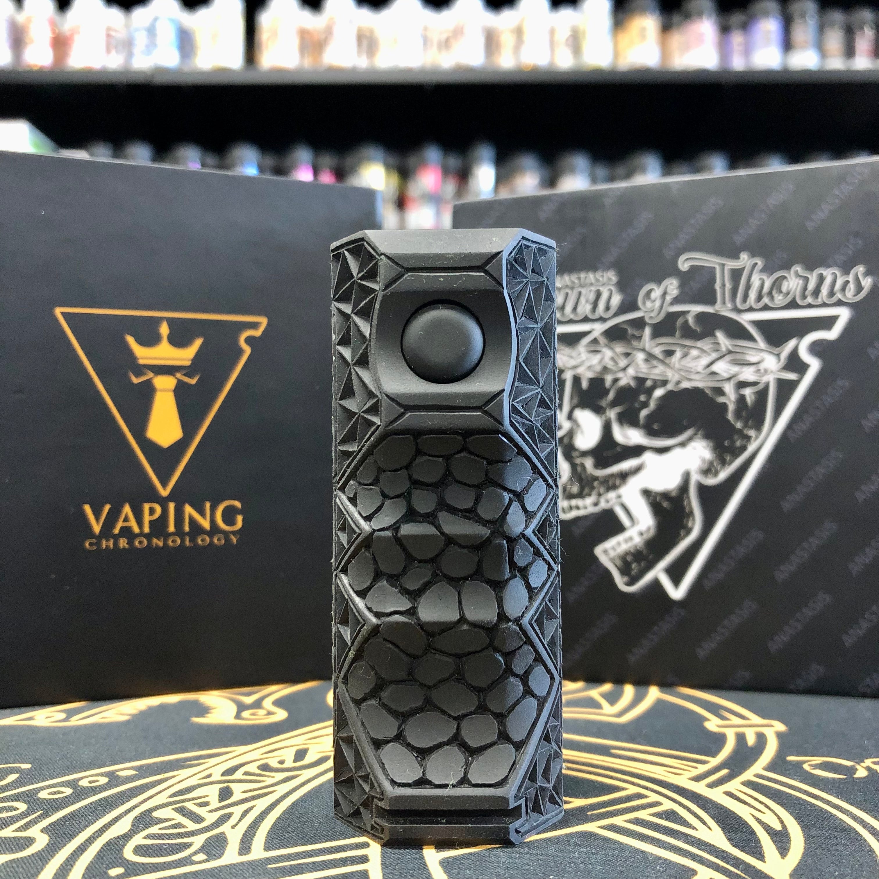 Anastasis Crown of Thorns (Eskultra Batch) Mech Mod by Vaping Chronolo –  Hobby Delights