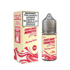 Custard Monster Swirl Edition Salt - Strawberry Vanilla 30ml